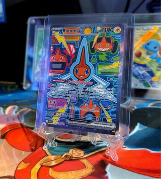 Carta Pokémon Rotom EX Fullart Arte Alternativo