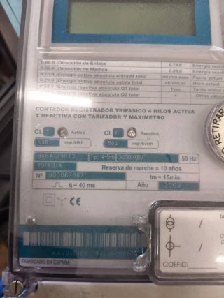 Contador Eléctrico Trifásico ORBITAX