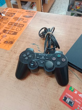 CONSOLA SONY PS2 SCPH-7704 CON MANDO Y CABLES