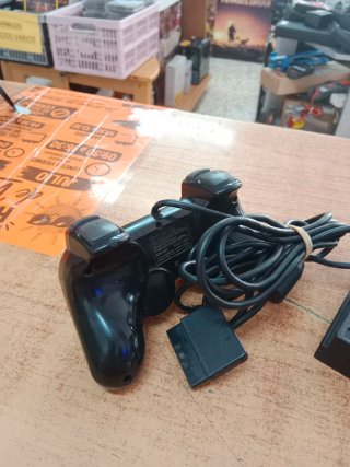CONSOLA SONY PS2 SCPH-7704 CON MANDO Y CABLES