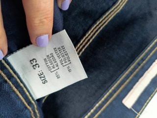 Vaqueros Azules Talla 33