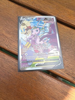 Carta Pokémon Mew V Golpe Fusión