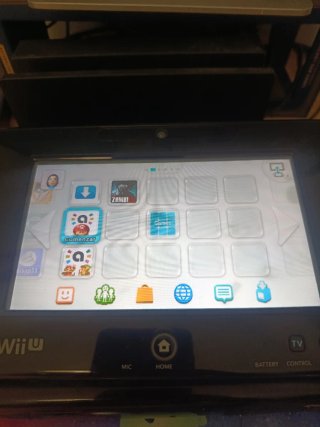 Nintendo Wii U Negra