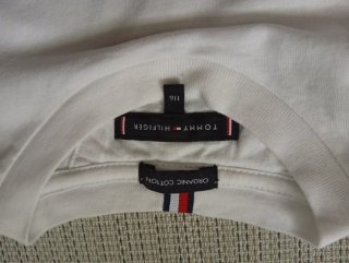 Camiseta Tommy Hilfiger Blanca Talla 116cm