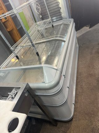 Congelador horizontal cristal