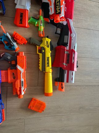Lote de pistolas Nerf