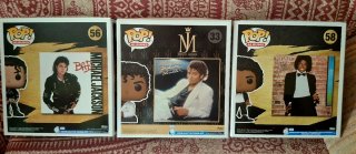 Funko Pop! Michael Jackson Álbumes 33/56/58