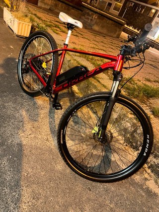 Bicicleta Orbea Eléctrica Roja