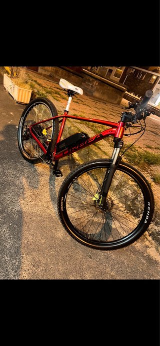 Bicicleta Orbea Eléctrica Roja