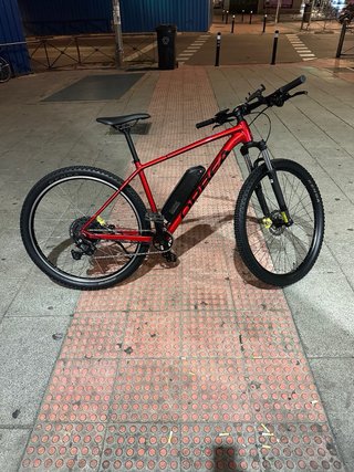 Bicicleta Orbea Eléctrica Roja