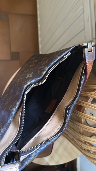 Bolso de tienda local con  Monogram Marrón Beige