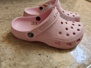 Zapatillas Crocs Rosa Talla [37-38)