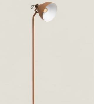 Lampada da terra a braccio flessibile