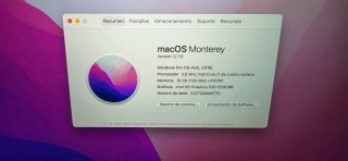 Macbook pro 2016 15" impecable i7 16gb SOLO HOY