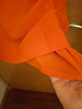 Vestido corto color coral Ralph Lauren