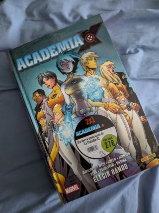 Pack comics academia de X