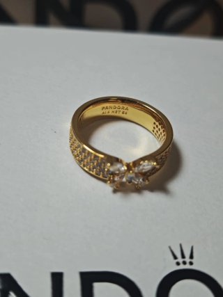 Anillo Pandora Mariposa Circonitas Brillante