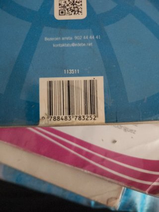 Libro en euskera de Física y Química 1° Bachiller