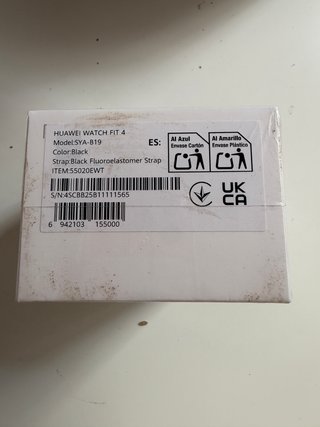 Reloj Huawei Watch Fit 4 Negro