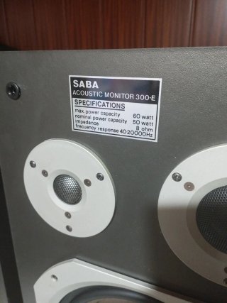 Altavoces Saba 300-E Hi-Fi