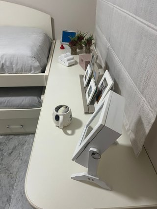 Cama nido con escritorio y mesita