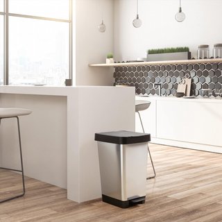 Tatay cubo basura cocina pedal compacto