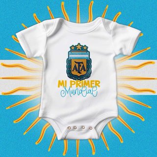 Body Bebé Mi Primer Mundial (0 a 24 meses)