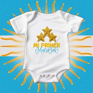 Body Bebé Mi Primer Mundial (0 a 24 meses)