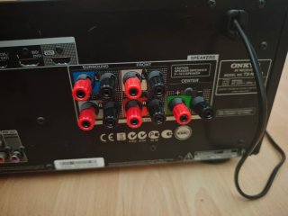 Receptor AV Onkyo TX-NR414 Negro