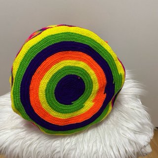 Bolso Wayuu artesanal multicolor