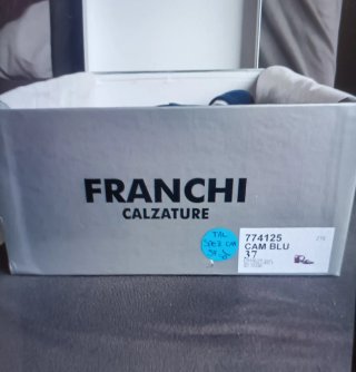 Scarpe eleganti donna in camoscio blu nr.37