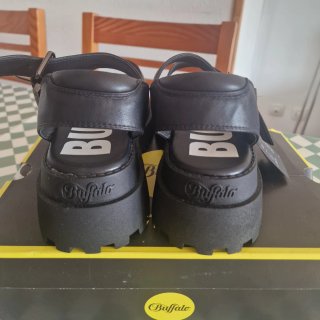 Sandalias plataforma negras