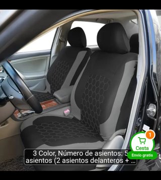 Juego 9 Fundas Asientos Coche Universales