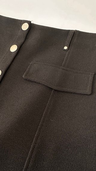 Falda Morgan Negra Evasé Talla 38