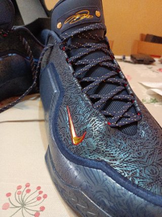 ESPECTACULARES Zapatillas Nike LeBron Azul y Dorad