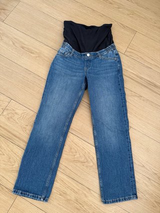 Jeans Rectos straight cut Premamá maternity