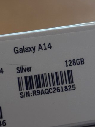 Samsung Galaxy A14 Plata 128GB NUEVO