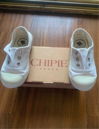 Chipie Scarpe Bimbo Bianche N. 25 Senza Lacci