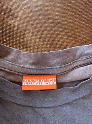 T-shirt Napapijri Stampa Camo & Logo