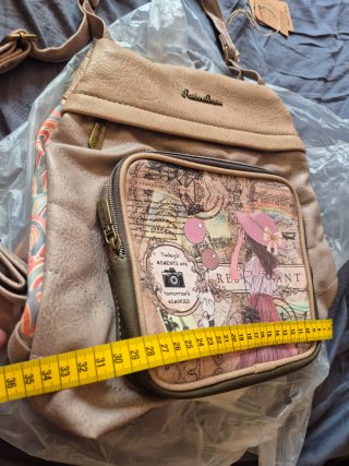 Bolso Sweet Candy Beige y Rosa