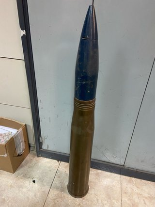 Proyectil de guerra antiguo