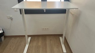 Escritorio Elevable Blanco 120x70