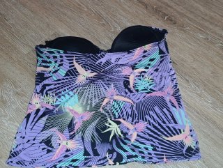 Top fato banho estampado