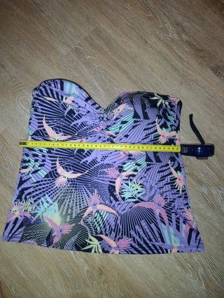Top fato banho estampado