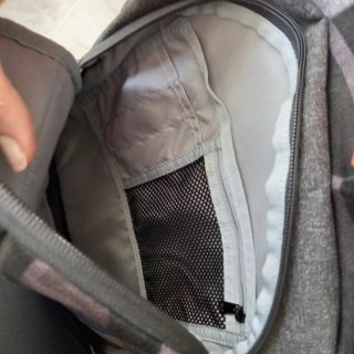 Mochila Quiksilver Gris y Azul