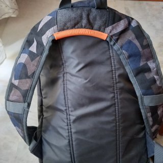 Mochila Quiksilver Gris y Azul