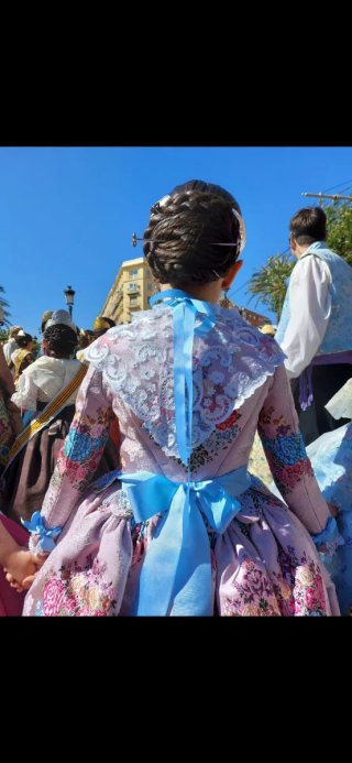 Traje de Fallera para niña