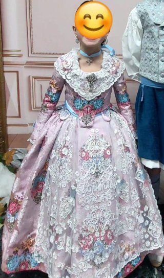 Traje de Fallera para niña