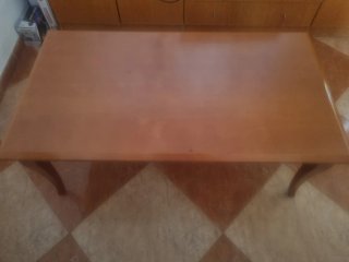 Mesa extensible de madera