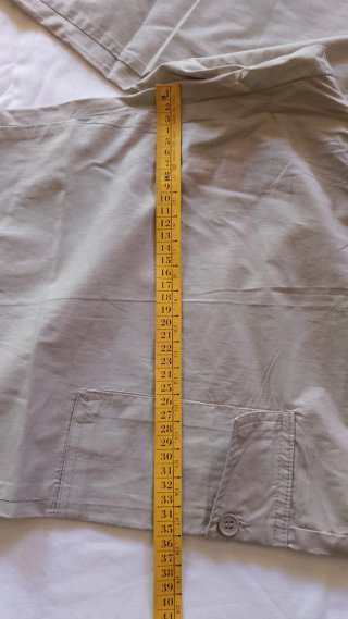 Pantaloni cargo uomo beige Cotone leggero estivo